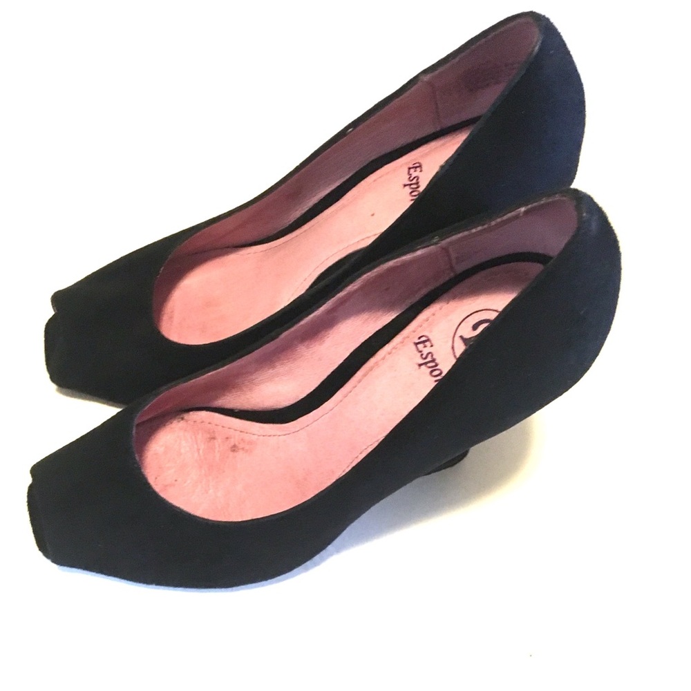 Esporre Camilla Wedge Peep Toe
